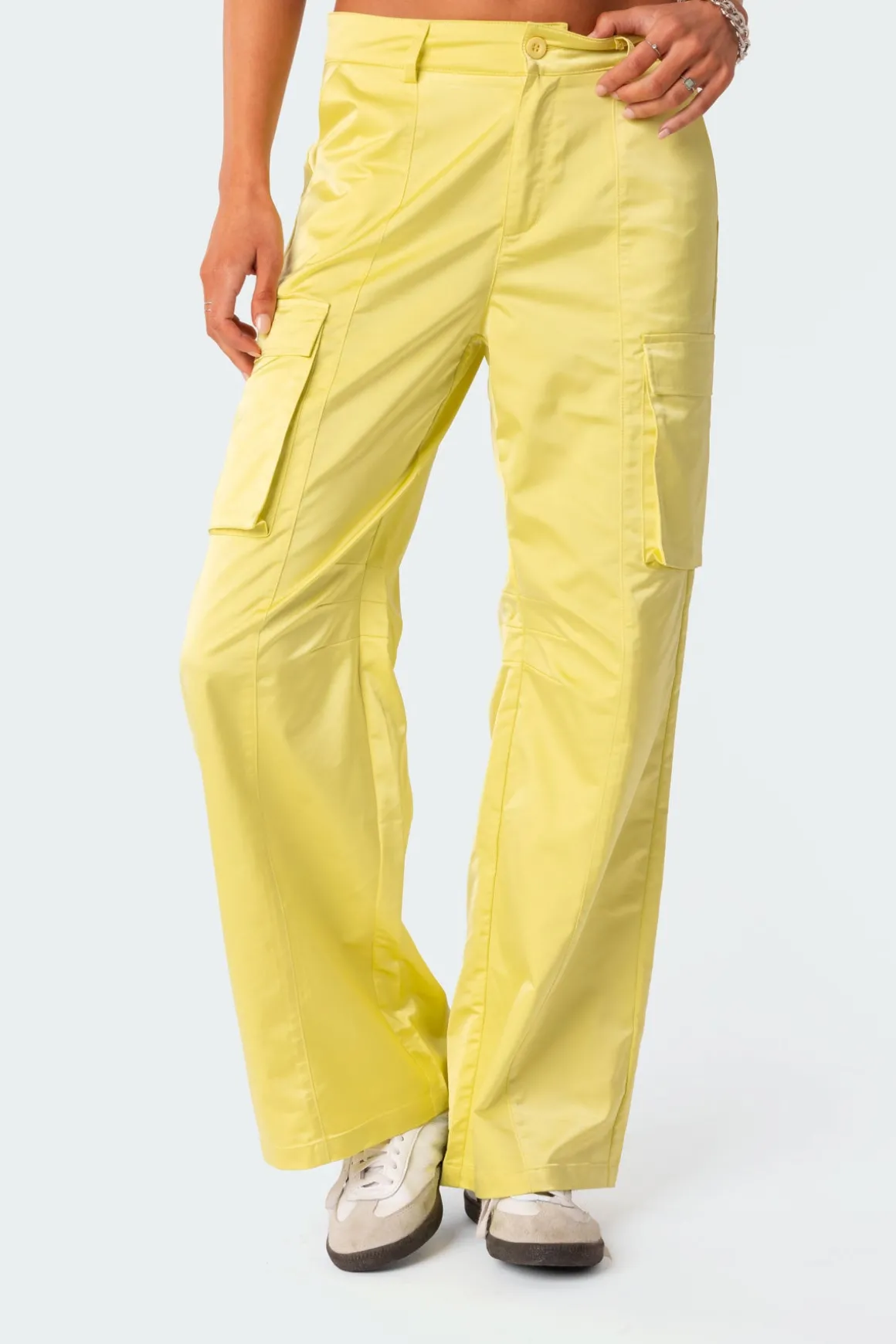 Xianna Nylon Cargo Pants