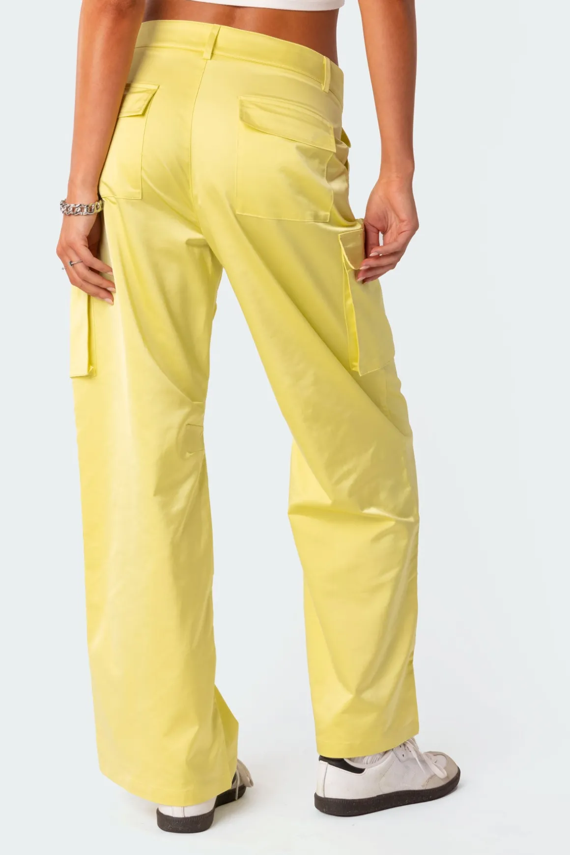 Xianna Nylon Cargo Pants