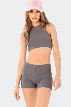 Zoella Ribbed Crop Top